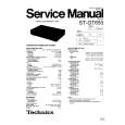Cover page of TECHNICS STGT650 Service Manual