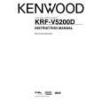 Cover page of KENWOOD KRF-V5200D Owner's Manual