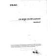 Cover page of TEAC CDW58E Owner's Manual
