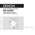 Cover page of DENON DN-S5000 Owner's Manual