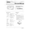 Cover page of CLARION 28185 AC705 Service Manual