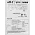 Cover page of AKAI GX-75MKII Service Manual