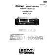 Cover page of ONKYO TX-85 Service Manual