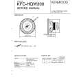 Cover page of KENWOOD KFC-HQW300 Owner's Manual