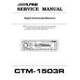 Cover page of ALPINE CTM1503R Service Manual