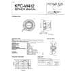 Cover page of KENWOOD KFCW412 Service Manual