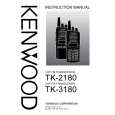 Cover page of KENWOOD TK-3180 Owner's Manual