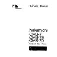 Cover page of NAKAMICHI OMS-7 Service Manual