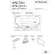 Cover page of KENWOOD DPX3070 Service Manual