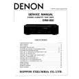 Cover page of DENON DMR-600 Service Manual