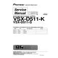 Cover page of PIONEER VSX-D511-K Service Manual