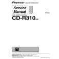 Cover page of PIONEER CD-R310/XZ/E5 Service Manual
