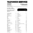 Cover page of TELEFUNKEN C990 Service Manual