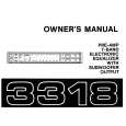 Cover page of ALPINE 3318 Owner's Manual