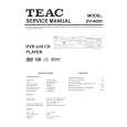 Cover page of TEAC DV-4000 Service Manual