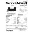 Cover page of TECHNICS RSCH730 Service Manual