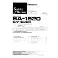 Cover page of PIONEER SA-1520 Service Manual