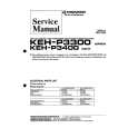 Cover page of PIONEER KEHP3300 X1P/EW Service Manual