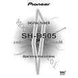 Cover page of PIONEER SH-D505 Owner's Manual