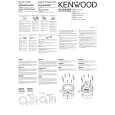 Cover page of KENWOOD KFC-XW1012DVC Owner's Manual