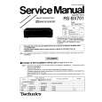 Cover page of TECHNICS RSBX701 Service Manual