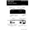 Cover page of KENWOOD KRA47 Service Manual