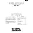 Cover page of ONKYO A-8037 Service Manual