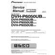 Cover page of PIONEER DVH-P6050UB/XN/CN5 Service Manual