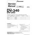 Cover page of PIONEER DV-340 Service Manual