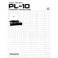 Cover page of PIONEER PL-10 Owner's Manual