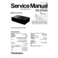 Cover page of TECHNICS RSBX646 Service Manual