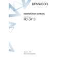 Cover page of KENWOOD RC-D710 Owner's Manual