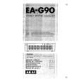 Cover page of AKAI EA-G90 Owner's Manual