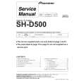 Cover page of PIONEER SHD500 Service Manual