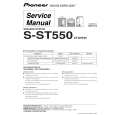 Cover page of PIONEER S-ST550/XTW/EW Service Manual