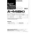 Cover page of PIONEER A-44(BK) Service Manual