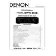 Cover page of DENON DRW840 Service Manual
