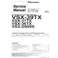 Cover page of PIONEER VSX-D939TX/LB Service Manual