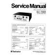 Cover page of TECHNICS SU7600 Service Manual
