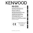 Cover page of KENWOOD KA-S10 Owner's Manual