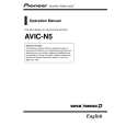 Cover page of PIONEER AVIC-N5/XU/UC Owner's Manual