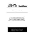 Cover page of ALPINE 3527S Service Manual