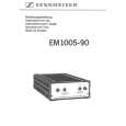 Cover page of SENNHEISER EM 1005-90 Owner's Manual