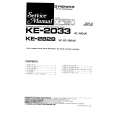 Cover page of PIONEER KE-2033 Service Manual