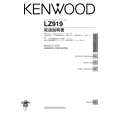 Cover page of KENWOOD LZ919 Owner's Manual