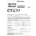 Cover page of PIONEER CT-L77/ZVYXK Service Manual