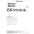 Cover page of PIONEER CS-V310-S Service Manual