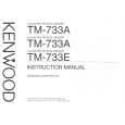 Cover page of KENWOOD TM-733A Owner's Manual