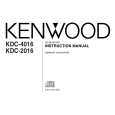 Cover page of KENWOOD KDC-4016 Owner's Manual