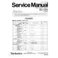 Cover page of TECHNICS SUC04 Service Manual